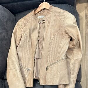 Danier Light Brown Leather Jacket